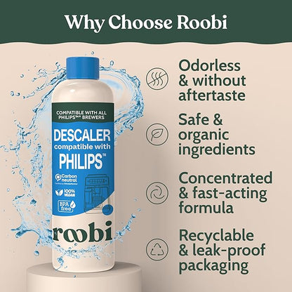 Roobi Philips Compatible Descaling Solution & Cleaner. Specially Formulated - Image 5
