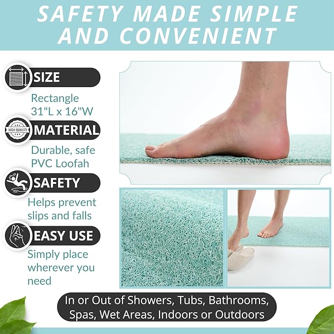Non Slip Bathtub Mat Shower Mat - Image 2