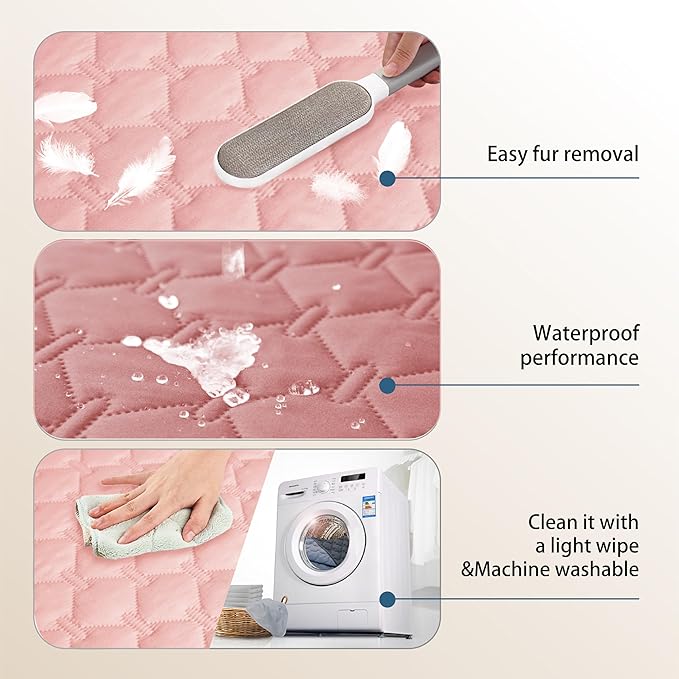 gogobunny 3X Stronger Waterproof Pet Blanket, Scratch Proof Furniture Protector - Image 8