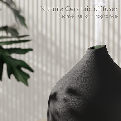 VIVITEST Diffusers for Essential Oils, Stone Oil Diffuser, Ceramic Essential - Image 3