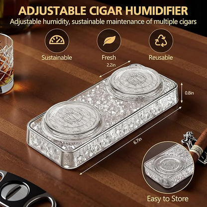 Pre-Filled Cigar Humidifier, Cigar Crystal Gel Humidifier, Suitable - Image 2