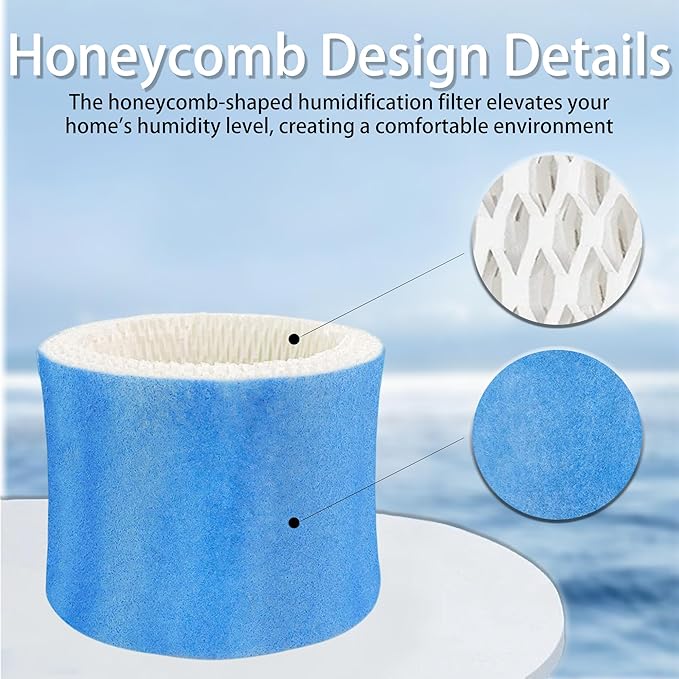 4 Pack HAC504 Replacement Humidifiers Wick Filter A | - Image 4