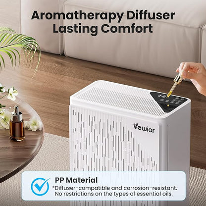 Air Purifiers for Home Large Room up to 2535ft², VEWIOR H13 True HEPA Air - Image 4