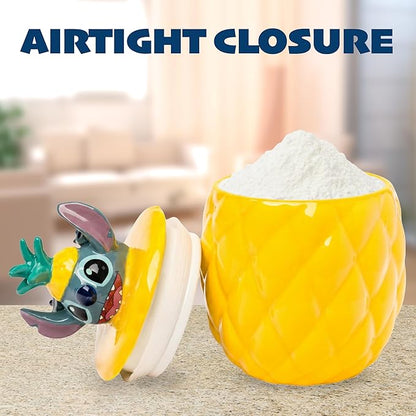 Silver Buffalo Disney Lilo and Stitch Pineapple Tropical 3D Sculpted Ceramic - Image 6
