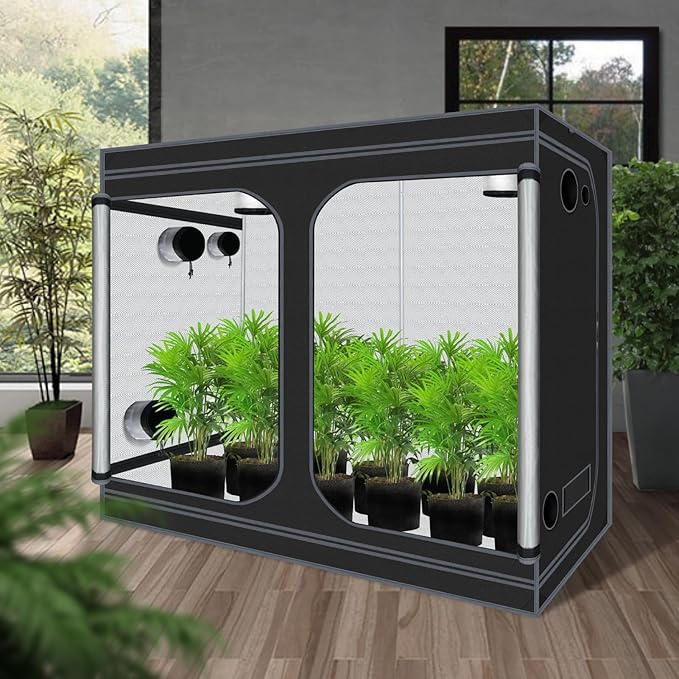 Grow Tents 96"x48"x78" High Reflective Grow Tent Indoor Grow Room - Image 2