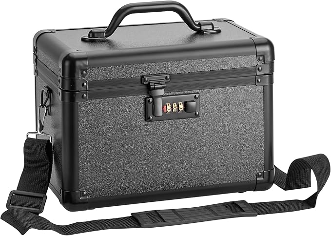 Medicine Lock Box, Lockable Storage Box by GODLONSEN