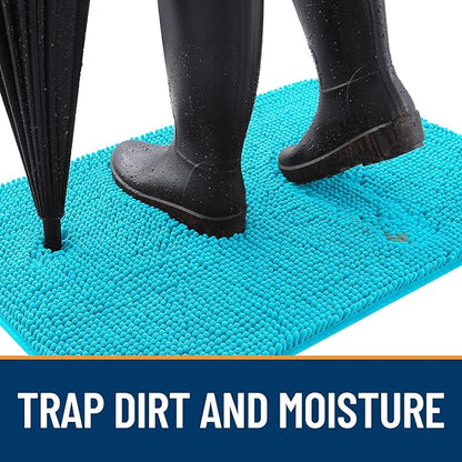 OLANLY Dog Door Mat for Muddy Paws 24x16, Absorbs Moisture and Dirt, Absorbent - Image 2