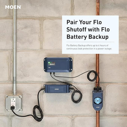 Moen Flo Smart Water Monitor and Automatic Shutoff Sensor, Wi-Fi Connected - Image 15
