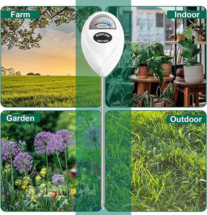 SZHLUX Soil Moisture Meter, Plant Water Monitor, Soil Hygrometer Sensor - Image 6