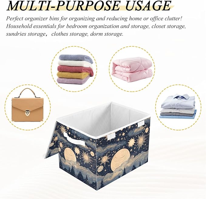 xigua Stars and Moon Storage Bins - Image 7