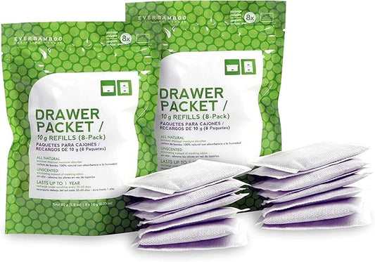 Ever Bamboo Drawer Packet w/Natural Bamboo Charcoal by Ever+Bamboo