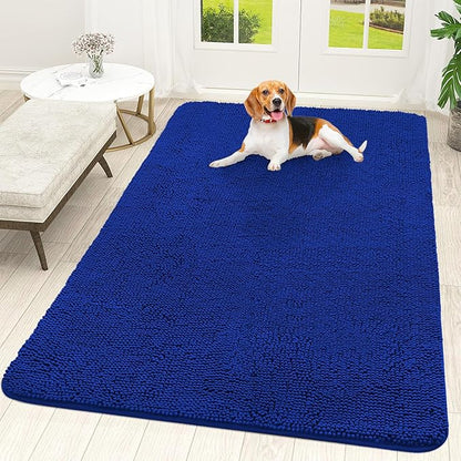 OLANLY Dog Door Mat for Muddy Paws 70x46, Absorbs Moisture and Dirt, Absorbent by OLANLY