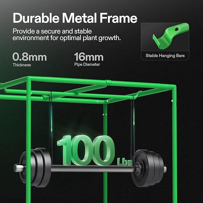 VIVOSUN S224 2x2 Grow Tent - Image 5