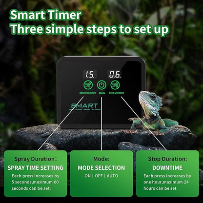 Reptile fogger Smart Spray System, Reptile Humidifiers Automatic - Image 6