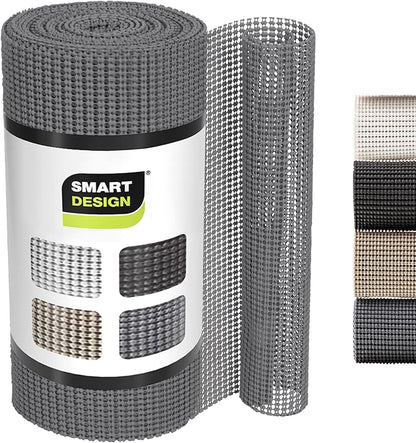 Smart Design Classic Grip Shelf Liner – 12in x 20ft – Non-Adhesive Drawer Liner by PROMART