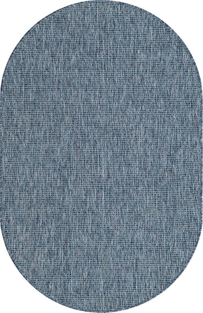 Unique Loom Collection Casual Transitional Solid Heathered Indoor/Outdoor - Image 9