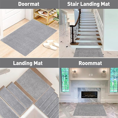 PURE ERA Carpet Stair Tread Landing Mat Tape Free Self Adhesive Non Slip Skid - Image 5