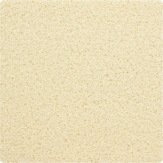 Enkosi Loofah Shower Mat Non Slip – Square Anti Slip Bath Mat by ENKOSI