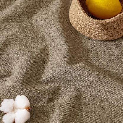 RYB HOME Linen Textured 100% Blackout Curtains - Image 6