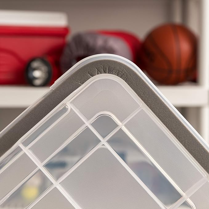 IRIS USA 7 Quart WEATHERPRO Plastic Storage Box - Image 8