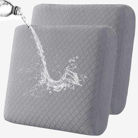 Fuloon Waterproof Seat Cushion Covers 2 PCS, Stretch Sofa Cushion Slipcovers by Fuloon