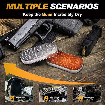 Pistol/Gun/Ammo Case Safe Dehumidifier Silica Gel - Image 2