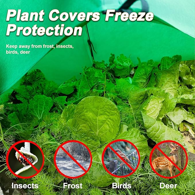 36″*36″*35.5″, Mini Greenhouse Winter Plant Warm Covers - Image 5