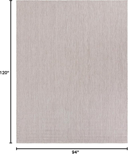 Unique Loom Outdoor Solid Collection Area Rug - Image 2