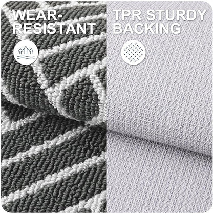 OLANLY Indoor Door Mat, 32x20 Inch, Dirt Resistant and Absorbent, Non-Slip - Image 3