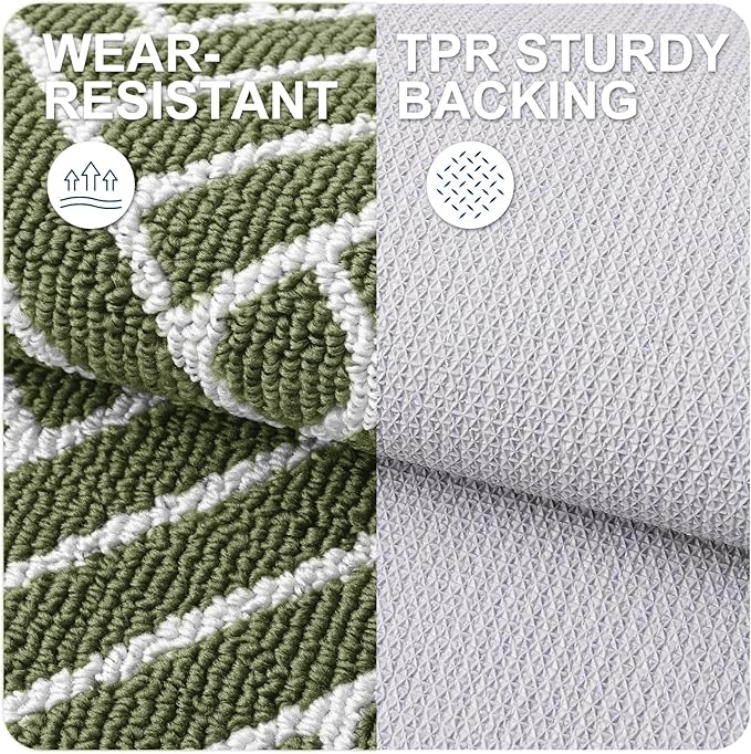 OLANLY Indoor Door Mat, 48x32 Inch, Dirt Resistant and Absorbent, Non-Slip - Image 3