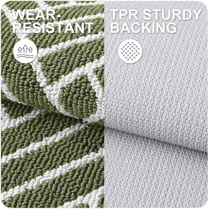 OLANLY Indoor Door Mat, 32x20 Inch, Dirt Resistant and Absorbent, Non-Slip - Image 3