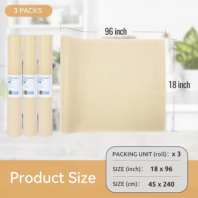 FIFTY FEET 18"x96" Non-Adhesive Shelf Liner - Image 5