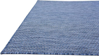 Unique Loom Collection Casual Transitional Solid Heathered Indoor/Outdoor - Image 8