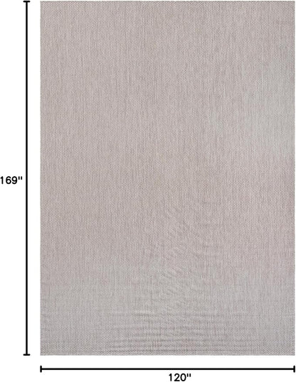 Unique Loom Outdoor Solid Collection Area Rug - Image 2
