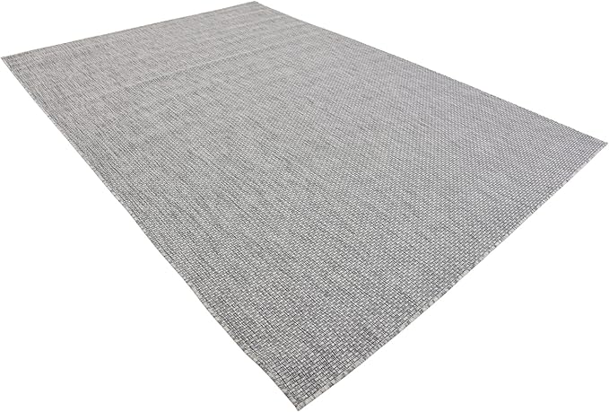 Unique Loom Collection Casual Transitional Solid Heathered Indoor/Outdoor - Image 4