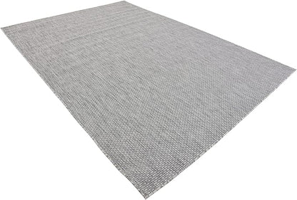 Unique Loom Collection Casual Transitional Solid Heathered Indoor/Outdoor - Image 4