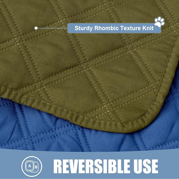 Smiry Waterproof Dog Bed Cover Pet Blanket, Soft Washable Dog Blanket - Image 4