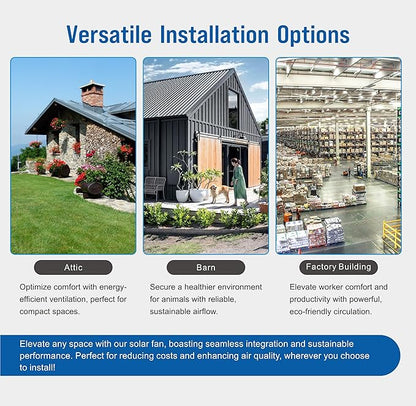 Smart Hybrid Solar Attic Exhaust Fan Pro–USA Engineered - Image 8