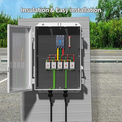 Outdoor Electrical Junction Box, ABS Water Resistant Enclosure - Image 3