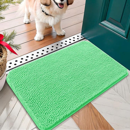 OLANLY Dog Door Mat for Muddy Paws 24x16, Absorbs Moisture and Dirt, Absorbent by OLANLY