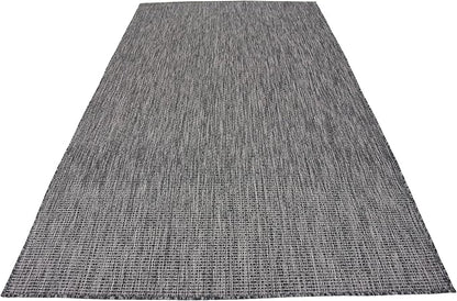 Unique Loom Collection Casual Transitional Solid Heathered Indoor/Outdoor - Image 6