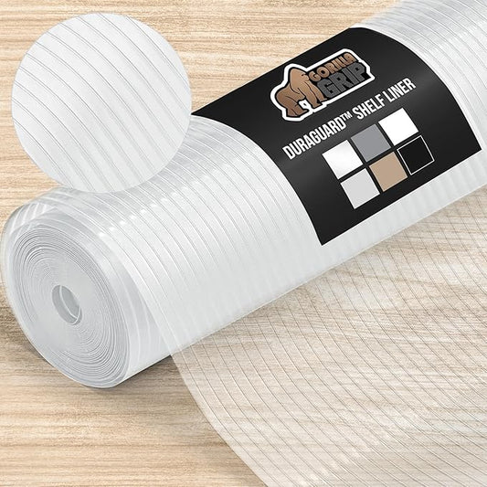 GORILLA GRIP DuraGuard Shelf Liner, Non-Adhesive Cabinet Liners by GorillaGrip