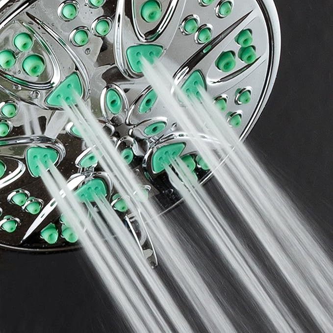 AquaDance Antimicrobial – Anti-Clog High-Pressure 6-Setting Shower Head - Image 6