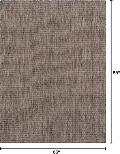 Unique Loom Outdoor Solid Collection Area Rug - Image 2