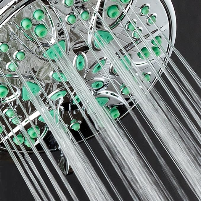 AquaDance Antimicrobial – Anti-Clog High-Pressure 6-Setting Shower Head - Image 8