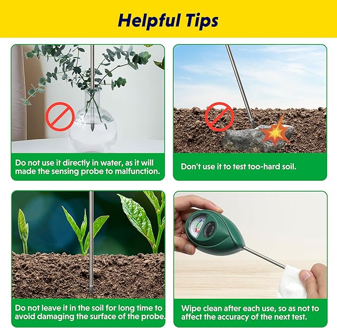 iPower 2-Pack Soil Moisture Meter - Image 3