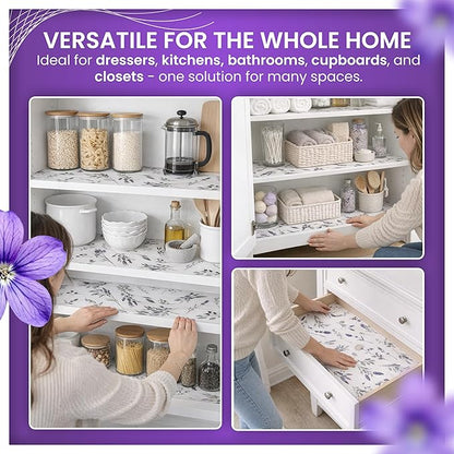 8X Lavender Scented Drawer Liners - Image 5