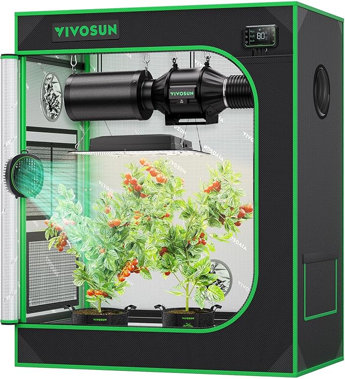 VIVOSUN S3018 30"x18"x36" Grow Tent, High Reflective Mylar by VIVOSUN