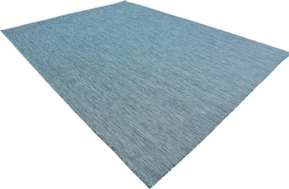 Unique Loom Collection Casual Transitional Solid Heathered Indoor/Outdoor - Image 5