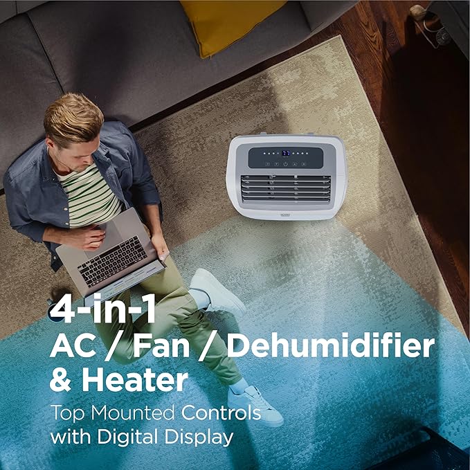 BLACK+DECKER 12, 000 BTU Portable Air Conditioner - Image 3